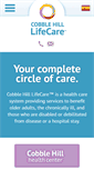 Mobile Screenshot of cobblehilllifecare.org